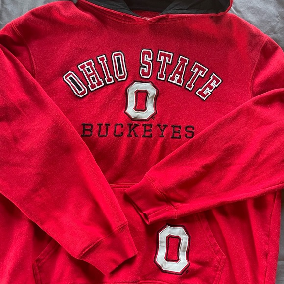 #276 VINTAGE OHIO STATE BUCKEYES HOODIE - Picture 2 of 13